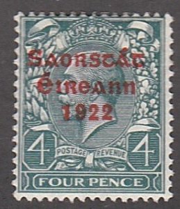 Ireland # 50, Overprinted Stamp, Mint Hinged, 1/3 Cat.