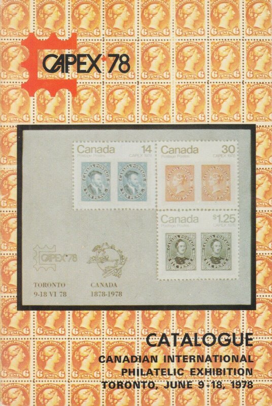 CAPEX '78 Catalogue. 1978 Canadian International Philatelic Exhibition, Toronto