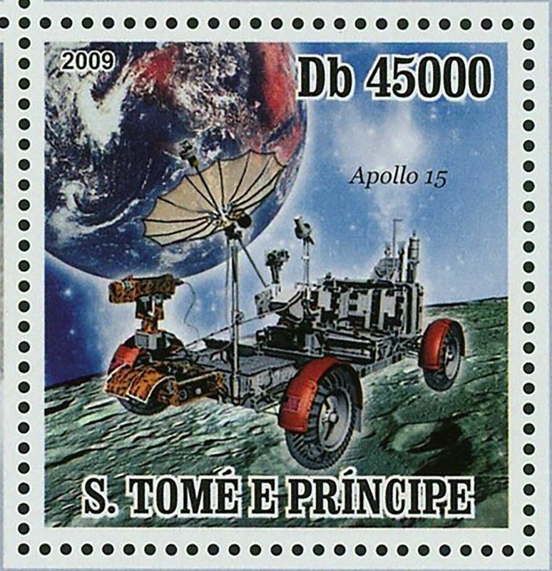 Space LRO and LCROSS Launch on Lunar Journey 2009 S/S MNH #4135-4138