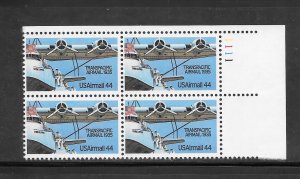 #C115 MNH Plate Block.