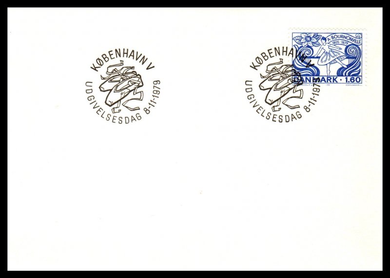Denmark 660-661 Set of Two U/A FDC
