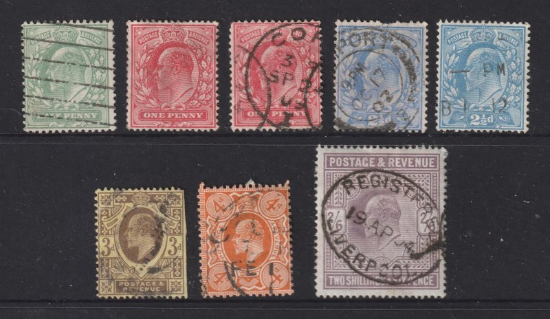 Great Britain a small lot of used Edwards