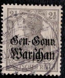 Poland German Occupation N6 Used