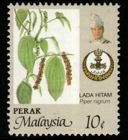 MALAYA PERAK SG201cw 1995 10c AGRICULTURAL PRODUCTS PERF14X13¾ WMK INVERTED MNH
