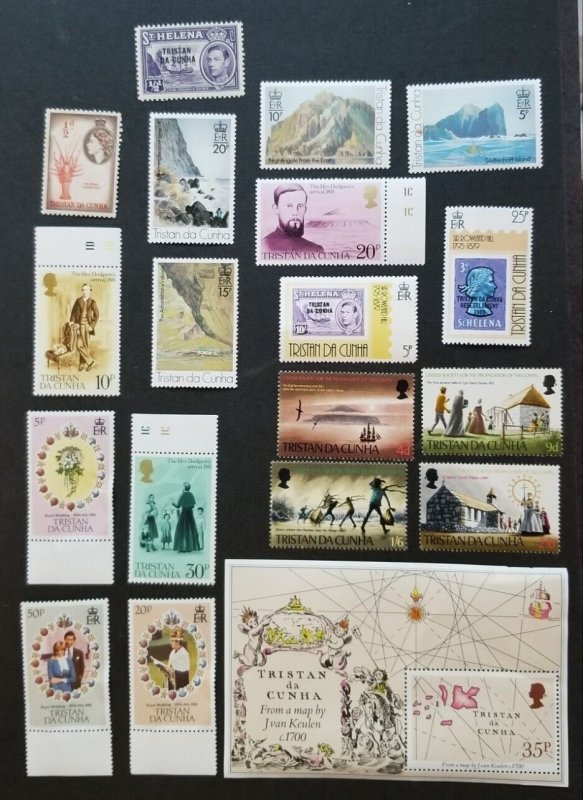 TRISTAN DA CUNHA Mint Stamp Lot MNH OG Unused T6601