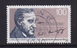 Germany  Berlin   #9N580   used 1989 von Ossietzky