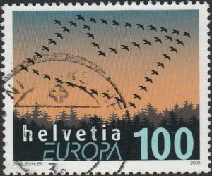 Switzerland, #1312 Used  From 2008,  CV-$1.15