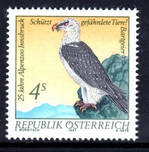 Austria 1987 Bearded Vulture Mint MNH SC 1411