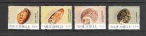 SHELLS - NIUE #872-5  MNH