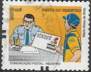 Brazil, #3185  Used  From 2011