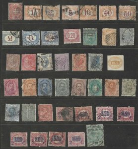 ITALY 1860 COLLECTION OF 41 CLASSICS INCLUDING SCOTT # J1 UNUSED