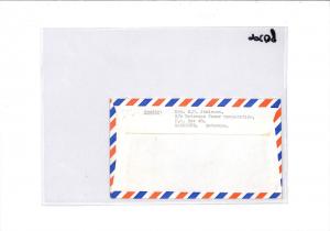 BQ306 Botswana Devon Commercial Airmail Cover {samwells}PTS
