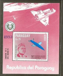 Paraguay Sc C526 NH issue of 1983- SPACE