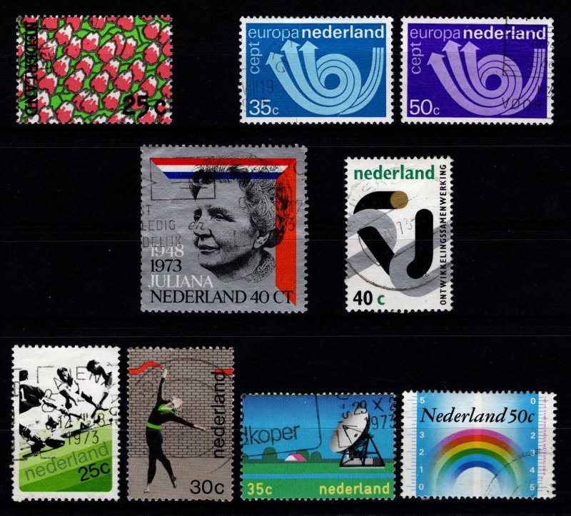 Netherlands 1973 Various Issue Sets [Used]