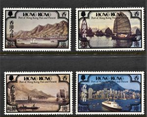 STAMP STATION PERTH Hong Kong #380-383 Port of HK Set MNH CV$8.00 PO Fresh