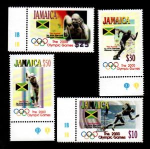 Jamaica # 930-933 Mint Olympics!