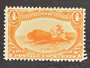 US Stamps - SC# 287 - MHR - Catalog Value $110.00