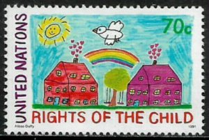 United Nations #594 MNH Stamp - Rights of the Child