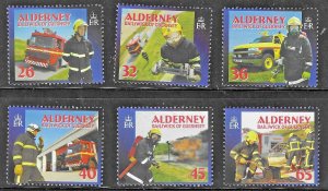 Alderney (2004) - Scott # 239 - 244,   MNH