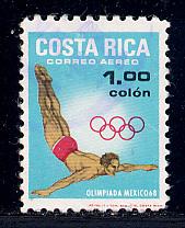 Costa Rica Scott # C486, used