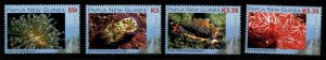 PAPUA NEW GUINEA SG1233/6 2008 MARINE BIODIVERSITY MNH