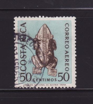 Costa Rica C384 Used Ancient Art, Frog (B)