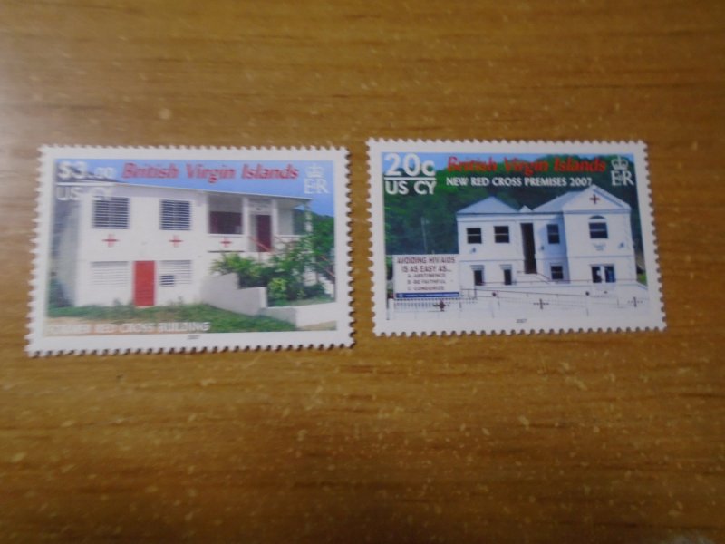 Virgin Islands  British  #  1073-74  MNH