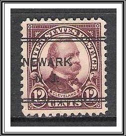 US Precancel #564 Newark NJ Used