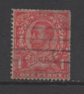 Great Britain  Scott # 158B   used single