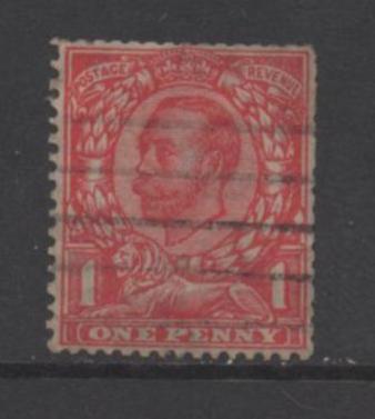 Great Britain  Scott # 158B   used single