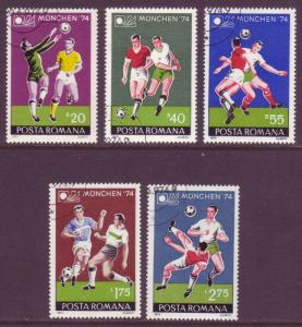 Romania 2494-2498 Used short set