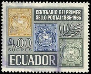 Ecuador - 747 - Used - SCV-0.25