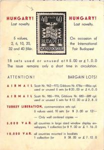 L313 1937 Hungary. Historic-Philatelic. Note: Image of stamp