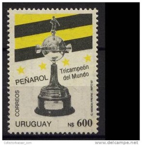 URUGUAY Sc#1415A MNH STAMP Soccer team Champion Peñarol