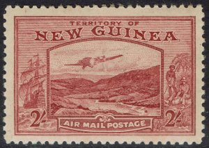 NEW GUINEA 1939 BULOLO AIRMAIL 2/- MNH **