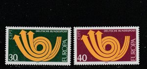 Germany  Scott#  1114-1115  MNH  (1973 Europa)