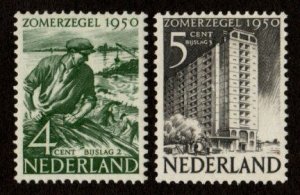 Netherlands #B209-B210 MNH