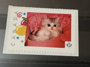 Canada Post Picture Postage Mint NH *Baby Pussy Cat*  *P* denomination