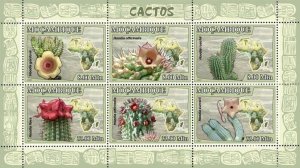 Mozambique 2007 MNH - Cactus. Sc 1767, YT 2366-2371, Mi 2900-2905