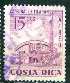 Costa Rica; 1967: Sc. # C454: Used Single Stamp