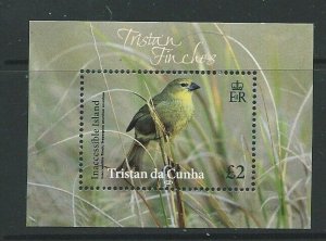 TRISTAN DA CUNHA SGMS1104 2014 FINCHES MNH