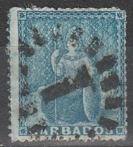 Barbados #16 F-VF  Used CV $4.25   (A9513)