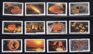 France 2012 Sc#4282-4293 Stamp Day 2012 Used