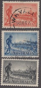 Australia #142-144 Used Set