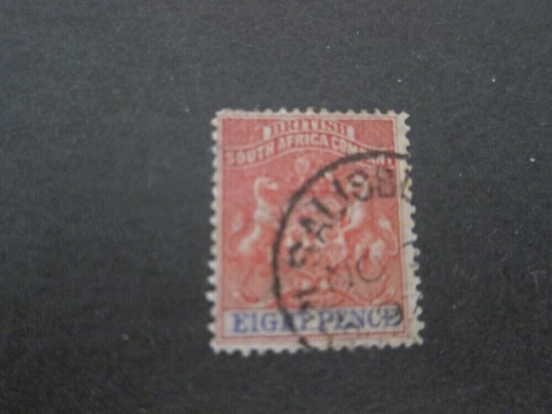 Rhodesia 1891 Sc 8 FU