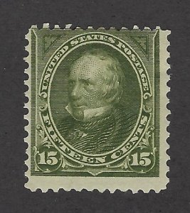 United States Scott 284 Mint Heavily Hinged