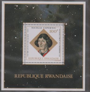 Rwanda # 571, Copernicus, Souvenir Sheet, Mint NH, 1/2 Cat.