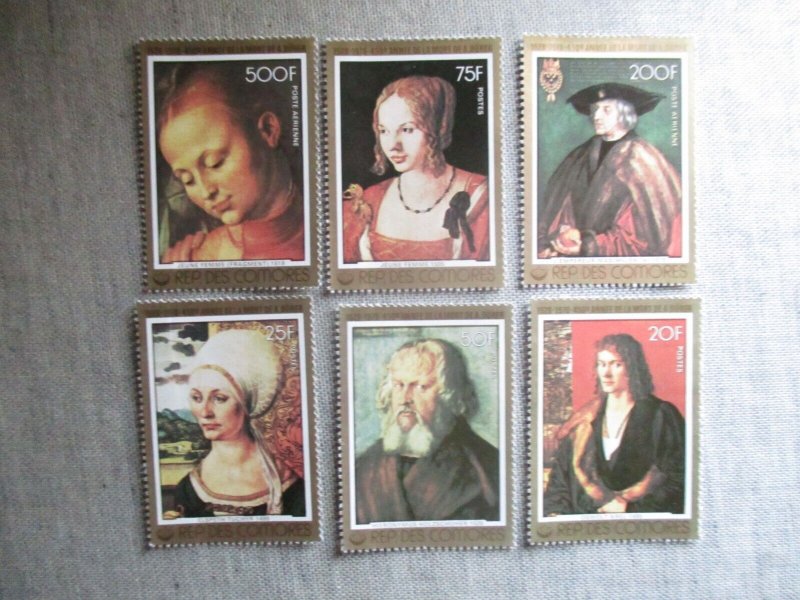 Comoro Islands, Scott# 308-313, MNH