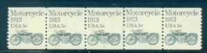 US Stamp #1899 MNH - Motorcycle Transportation Coil PS5 #1