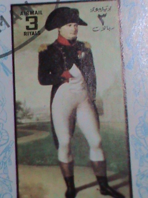 ​AJMAN STAMP-1970- NAPOLEON FRENCH SOLDIERS UNIFORMS-CTO SHEET-VF BEST QUALITY